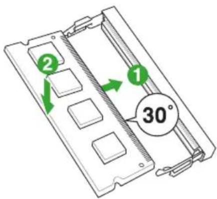 ASUS PRO H610T-CSM - Installer un module de mémoire - 1