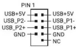 ASUS PRIME H810M-A CSM - Connecteur USB 2.0 - 1