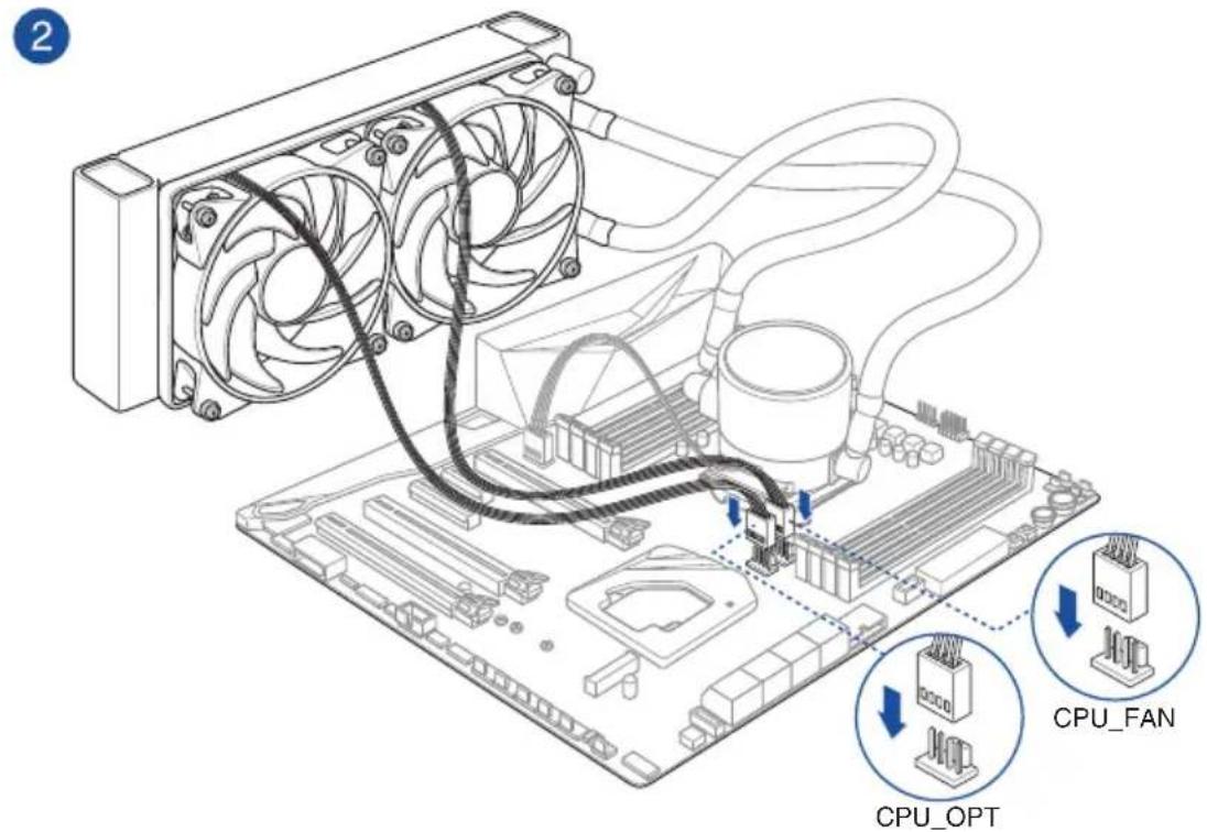 ASUS ROG Maximus XI Hero - Pour installer une solution de refroidissement AIO - 2