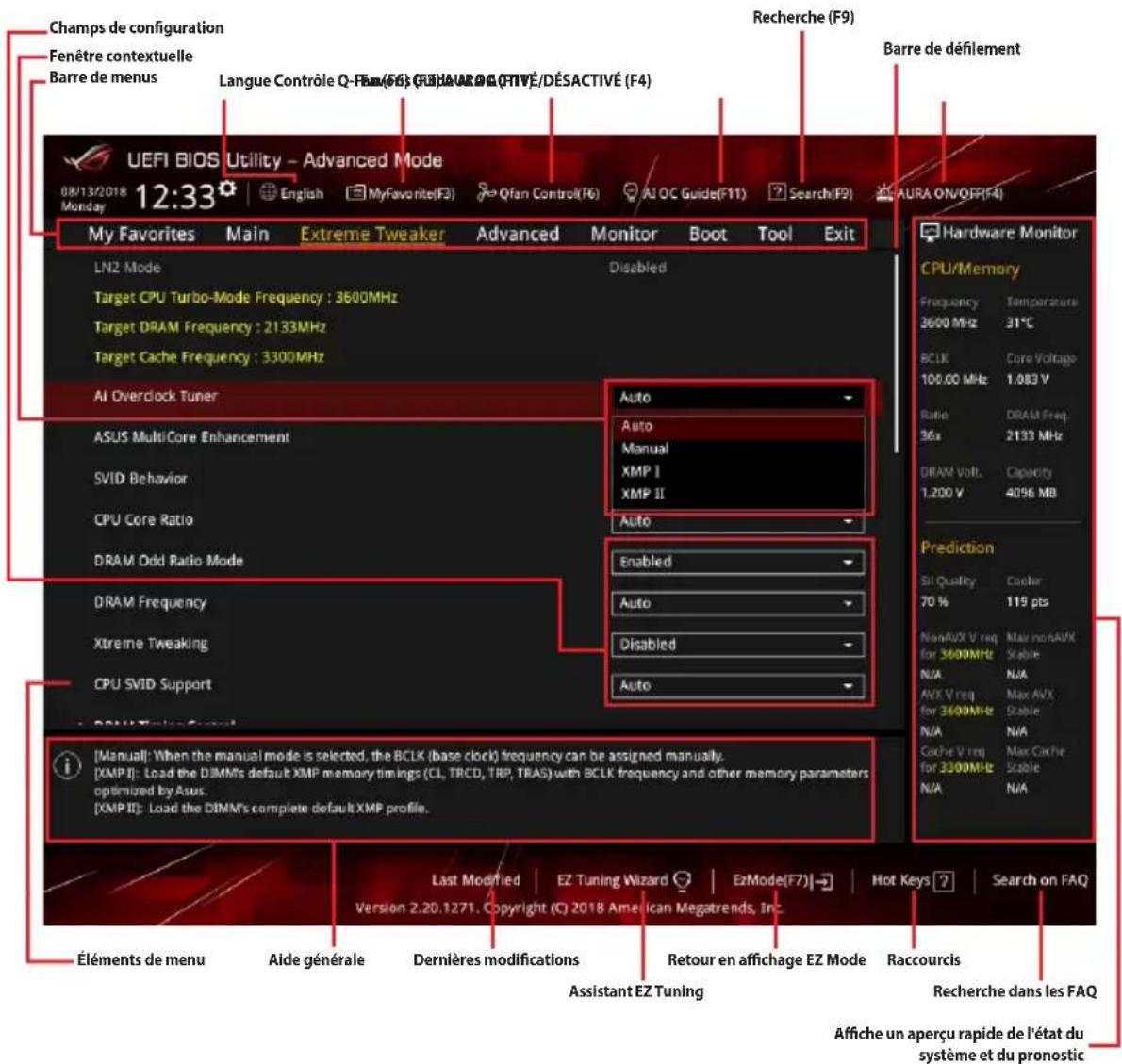 ASUS ROG Maximus XI Hero - Advanced Mode (Mode avancé) - 2