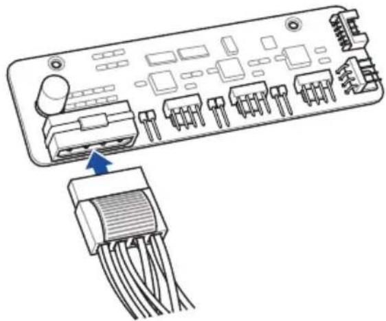 ASUS ROG Maximus XI Code - Pour installer la carte pour ventilateur d'extension - 1