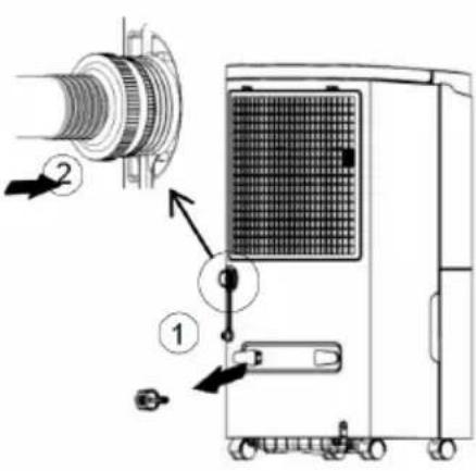Klarstein DryFy Smart - Utilizzo senza scarico d'acqua continuo - 6