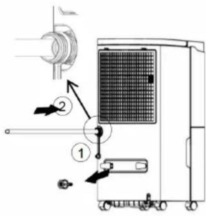 Klarstein DryFy Smart - Kontinuierlichen Wasserablauf einrichten (10034434, 10034435, 10045540, 10045541) - 1