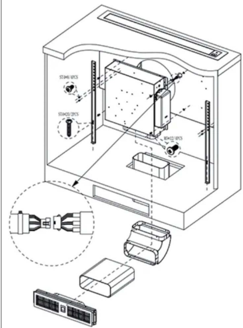 Klarstein Brisa - MONTAJE DE LA CAMPANA EXTRACTORA - 2