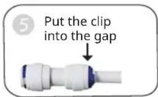 Klarstein PureLine - Disconnect and Connect of PE pipe and quick connector - 5
