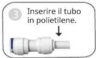 Klarstein PureLine - Collegare e scollegare il tubo in polietilene dall'attacco rapido - 3