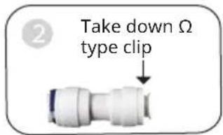 Klarstein PureLine - Disconnect and Connect of PE pipe and quick connector - 2