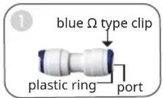 Klarstein PureLine - Disconnect and Connect of PE pipe and quick connector - 1