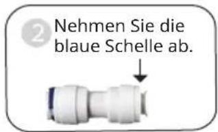 Klarstein PureLine - Trennen und Verbinden von PE-Rohr und Schnellkupplung - 2