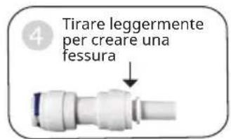 Klarstein PureLine - Collegare e scollegare il tubo in polietilene dall'attacco rapido - 4