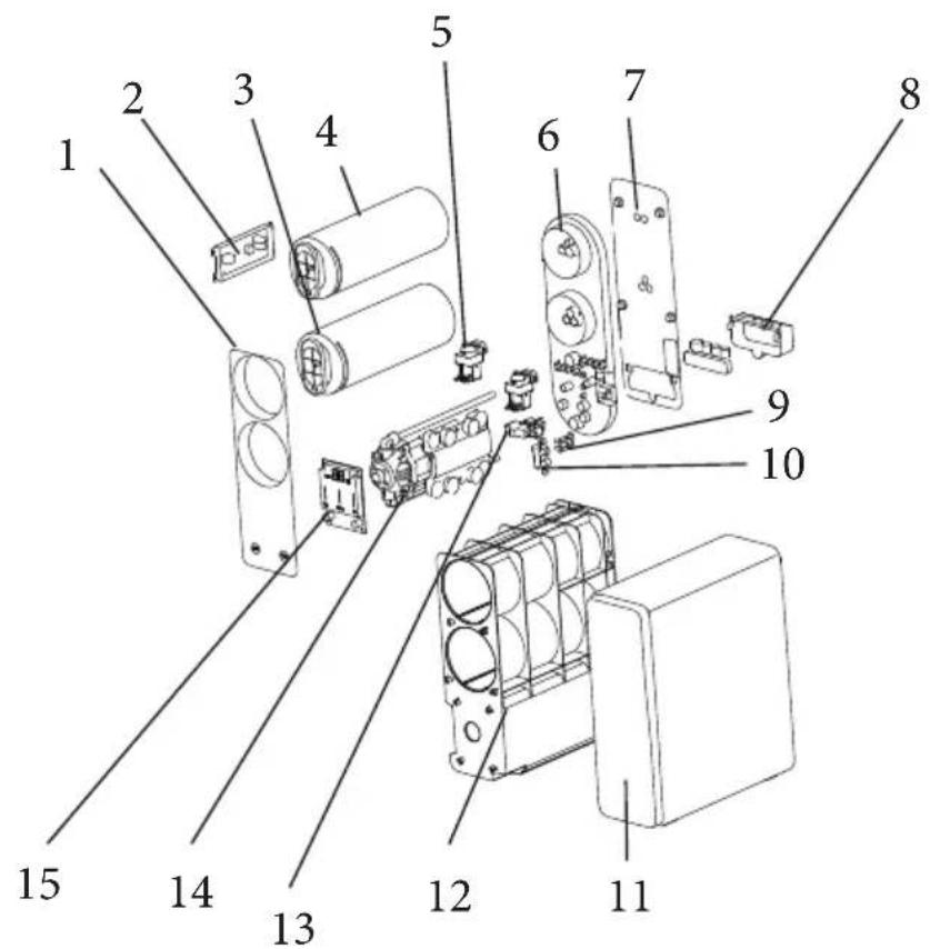 Klarstein PureLine - TECHNICAL DRAWINGS - 1
