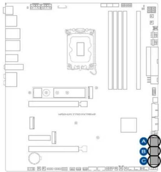 ASUS ROG Maximus Z790 Extreme - Port SATA 6 Gb/s - 1