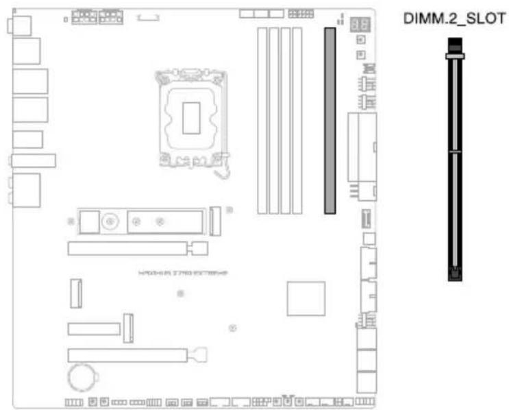 ASUS ROG Maximus Z790 Extreme - Slot DIMM.2 - 1