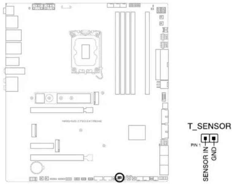 ASUS ROG Maximus Z790 Extreme - Connecteur pour capteur thermique - 1