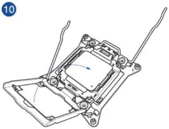 ASUS ROG Rampage V Edition 10 - Installer le processeur - 5