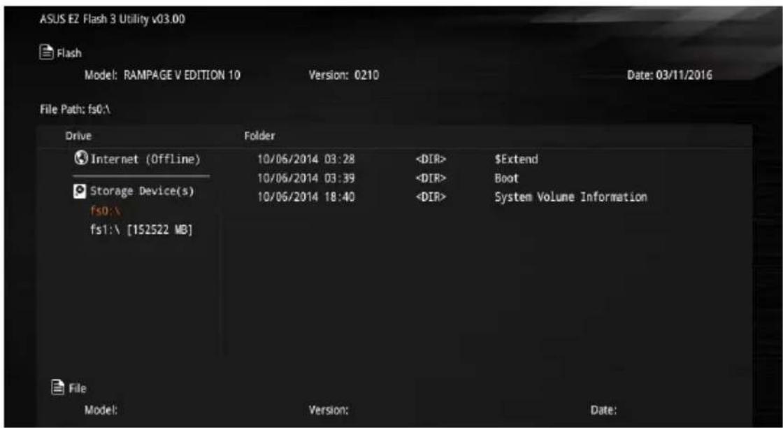 ASUS ROG Rampage V Edition 10 - Pour mettre à jour le BIOS par USB : - 2