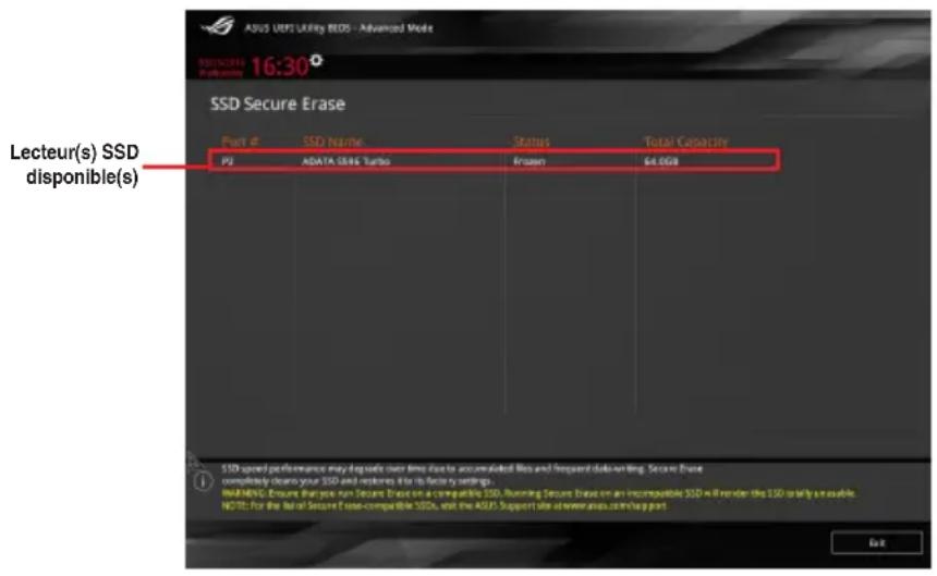 ASUS ROG Rampage V Edition 10 - Secure Erase - 4