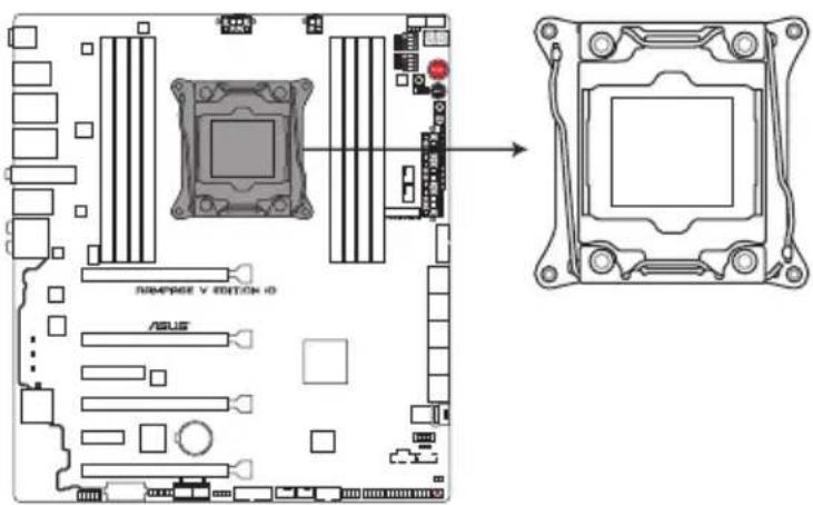 ASUS ROG Rampage V Edition 10 - Processeur - 1