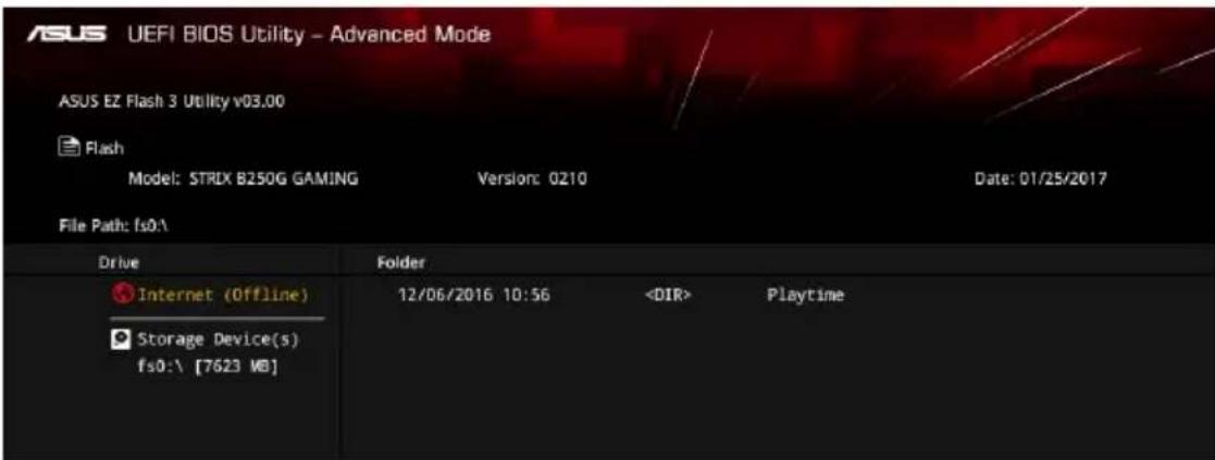 ASUS ROG Strix B250G Gaming - Pour mettre à jour le BIOS par USB : - 2
