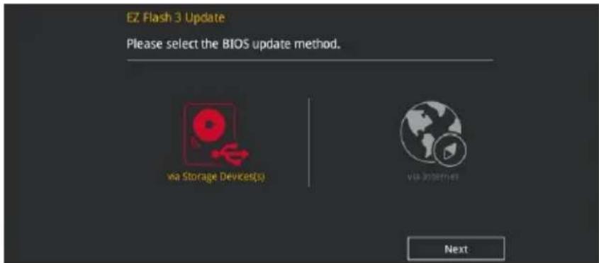 ASUS ROG Strix B360-I Gaming - USB×モリ一を使用てUEFI BIOSを更新する手順 - 1