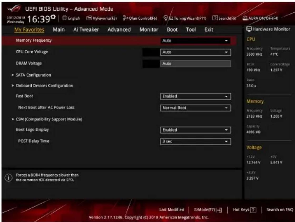 ASUS ROG Strix B450-E Gaming - My Favorites (Favoris) - 1