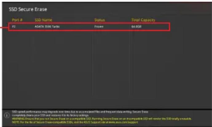 ASUS ROG Strix B450-E Gaming - ASUS Secure Erase - 4