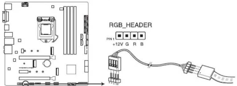 ASUS ROG Strix B365-G Gaming - Connecteur AURA RGB LED - 1