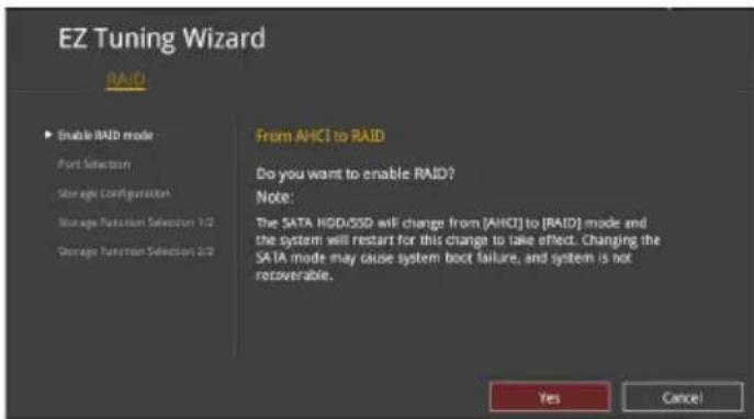 ASUS ROG Strix B365-G Gaming - Création d'un volume RAID - 2