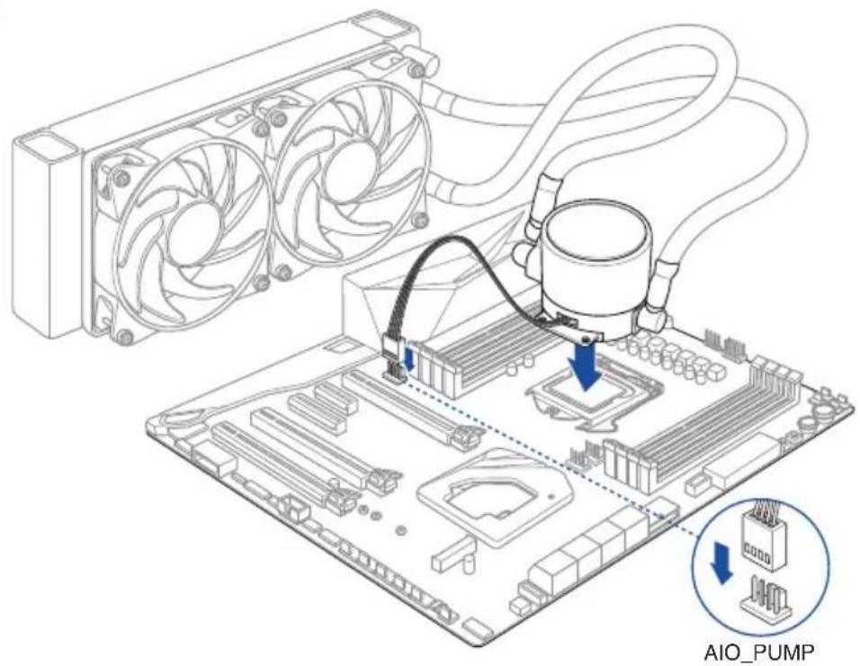 ASUS ROG Strix B365-G Gaming - Pour installer une solution de refroidissement AIO - 1