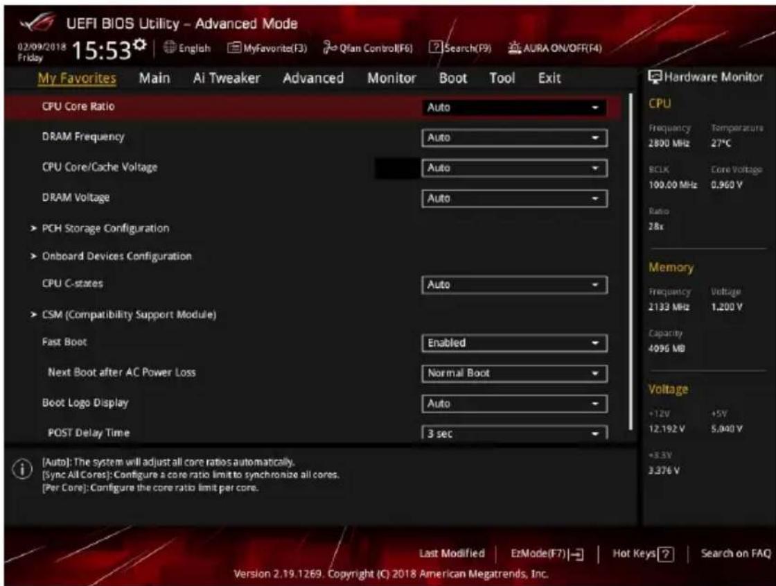 ASUS ROG Strix B360-G Gaming - My Favorites (Favoris) - 1