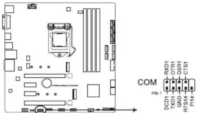 ASUS ROG Strix B360-G Gaming - Connecteur COM (10-1 pin COM) - 1