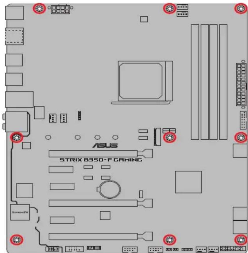 ASUS ROG Strix B350-F Gaming - Installer la carte mère - 4