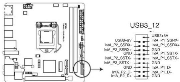USB3_12 USB3+5V IntA_P1_SSRX- IntA_P1_SSRX+ GND IntA_P1_SSTX- IntA_P1_SSTX+ GND IntA_P1_D- IntA_P1_D+ GND