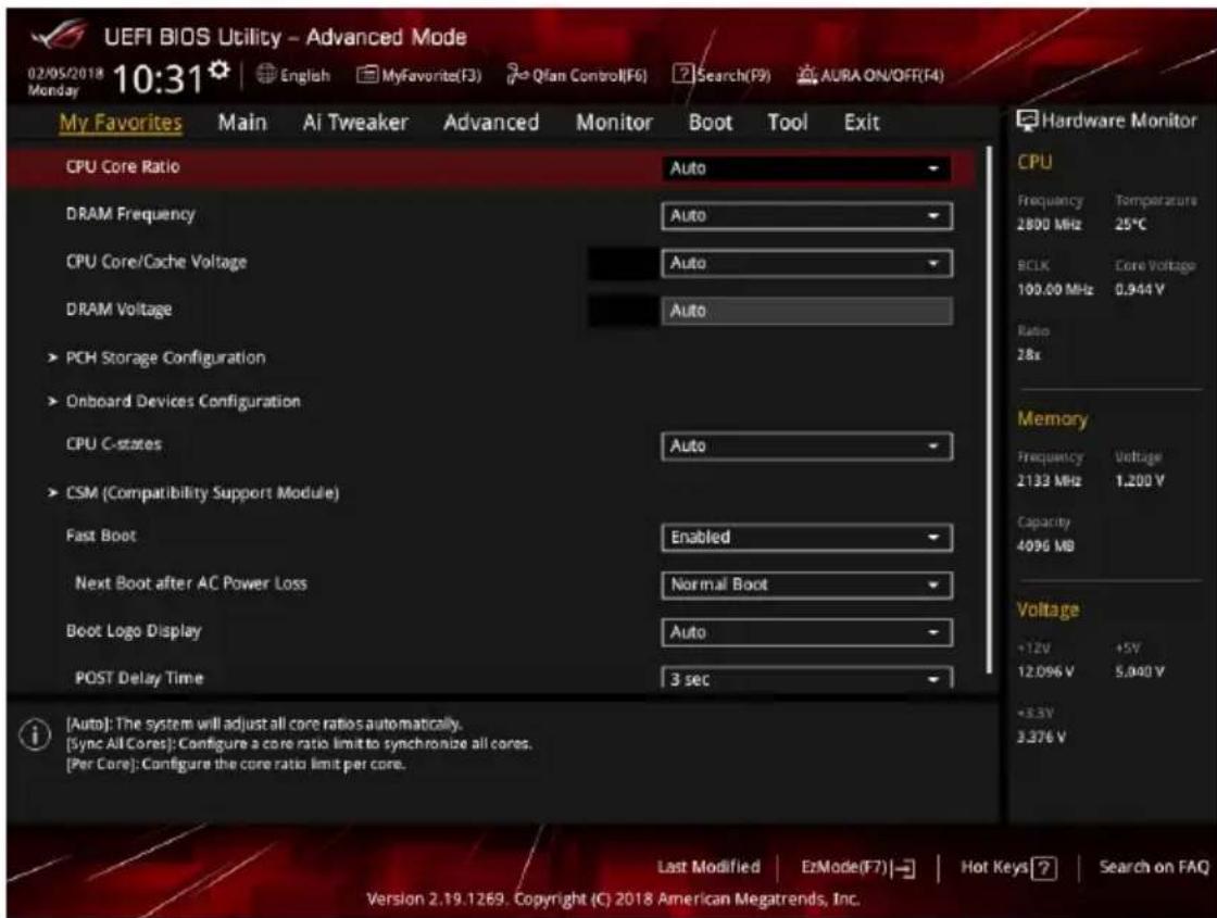ASUS ROG STRIX B360-F Gaming - My favorites (favoris) - 1