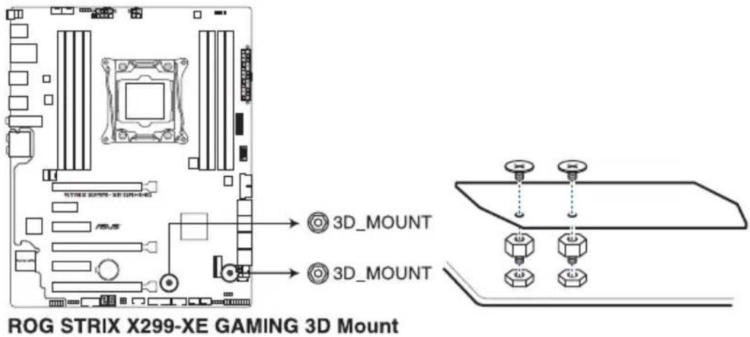 ASUS ROG Strix X299-XE Gaming - Kit de fixation 3D - 1