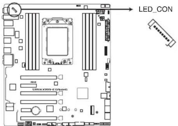 LED_CON STRIX X399-ECORING
