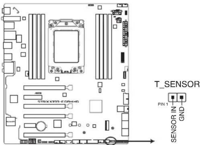 STRIK X399-E GNDING T_SENSOR PIN 1 SENSOR IN GND