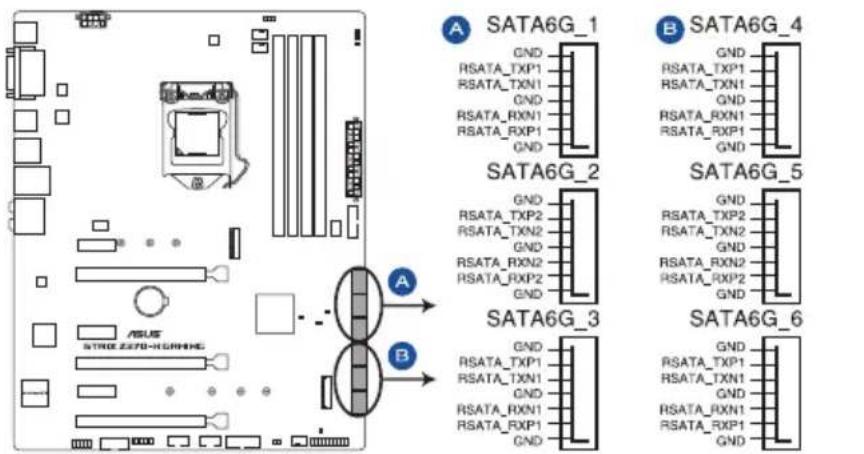 A SATA6G_1 B SATA6G_4 GND RSATA_TXP1 RSATA_TXN1 GND RSATA_RXN1 RSATA_RXP1 GND SATA6G_2 SATA6G_5 GND RSATA_TXP2 RSATA_TXN2 GND RSATA_RXN2 RSATA_RXP2 GND SATA6G_3 SATA6G_6 GND RSATA_TXP1 RSATA_TXN1 GND RSATA_RXN1 RSATA_RXP1 GND