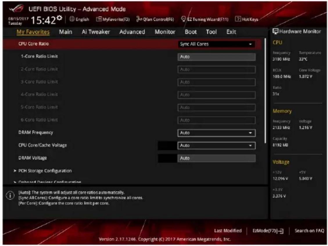 ASUS ROG Strix Z370-H Gaming - My favorites (favoris) - 1