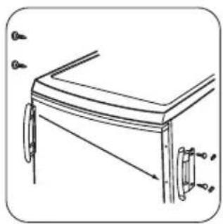 ZANUSSI ZRG716SW - Réversibilité de la porte - 3
