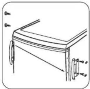 ZANUSSI ZRG716SW - Omkeerbaarheid van de deur - 3