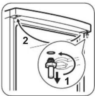 ZANUSSI ZRG716SW - Omkeerbaarheid van de deur - 2