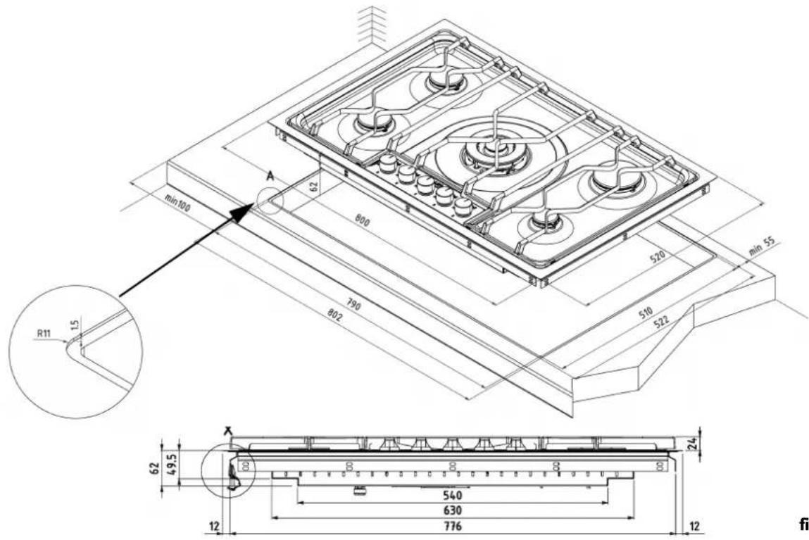 AEG HG855420NM - 3
