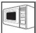 ZANUSSI ZNC12W - 3-4 min. 800 W - 1