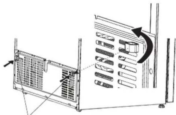 AEG RCB76211TX - If your refrigerator has a fan condenser: - 1