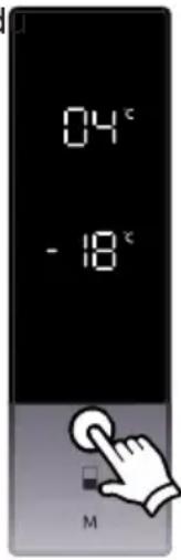 AEG RCB76211TX - Avertissements relatifs aux réglages de température - 1