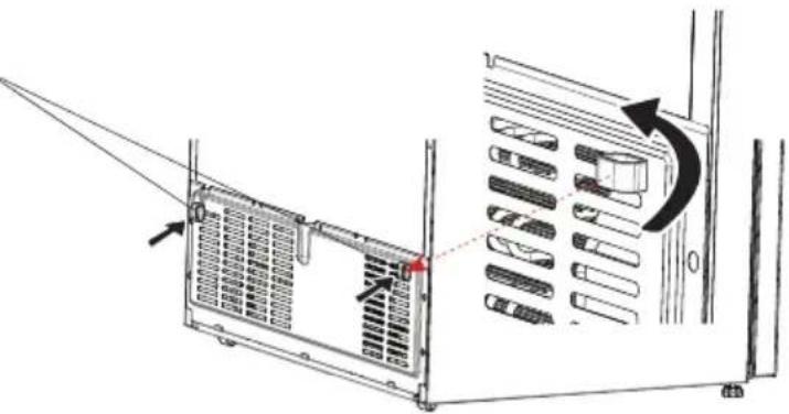AEG RCB76211TX - Si votre réfrigérateur est équipé d'un ventilateur de condenseur : - 1
