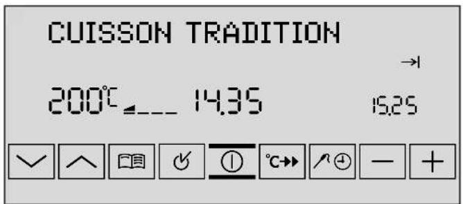 CUISSON TRADITION 200°C ---- 14.35 15.25