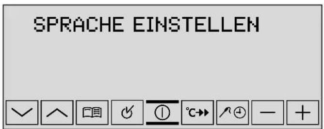 SPRACHE EINSTELLEN