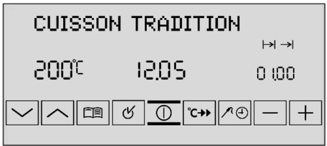 CUISSON TRADITION 200°C 12.05 0 100